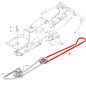 Preview: original Husqvarna Antriebsriemen Keilriemen 531006096 Mähwerk Rider 15 16 18 21